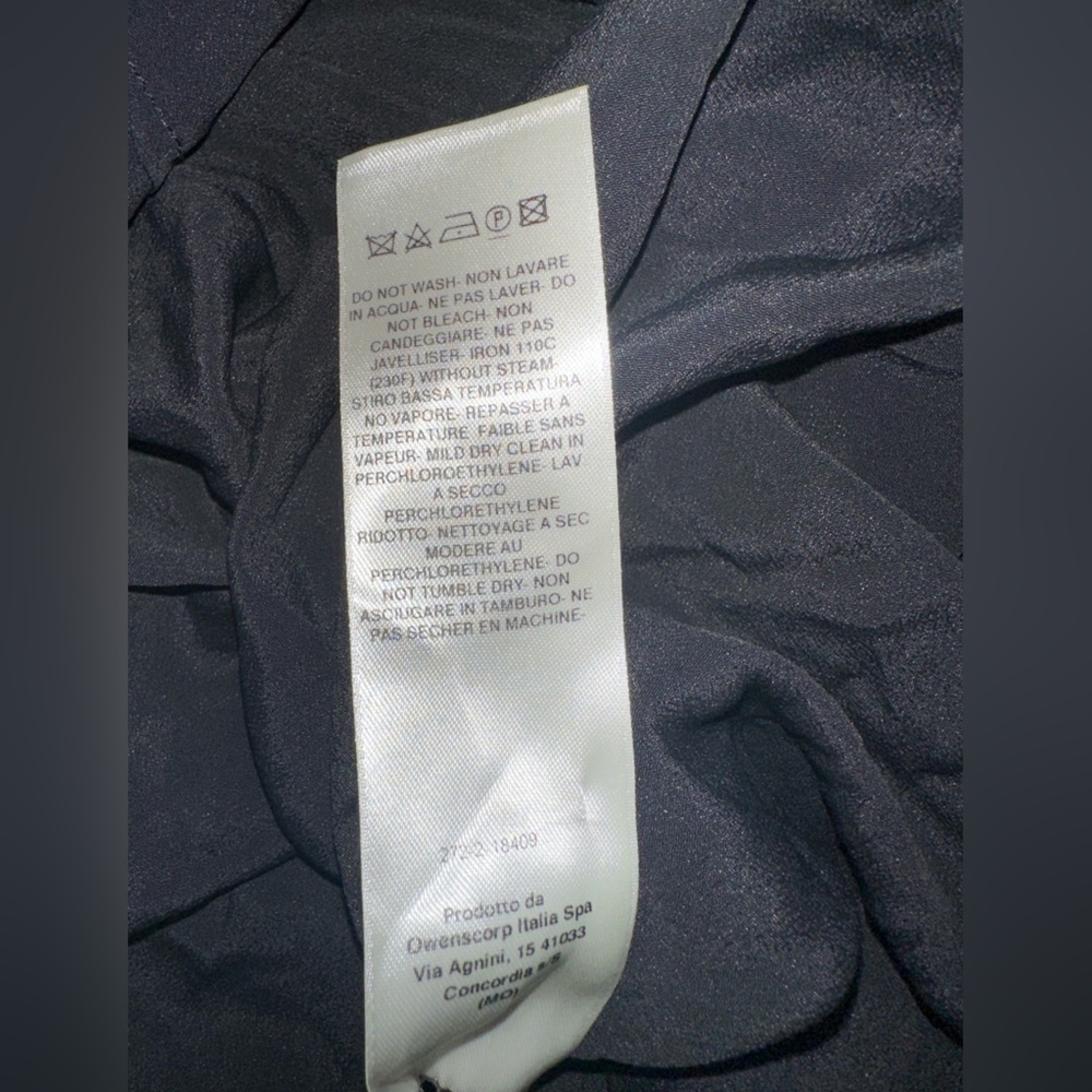 Rick Owens Drape Long Sleeve Wrap Dress Size 40 - Picture 10 of 13